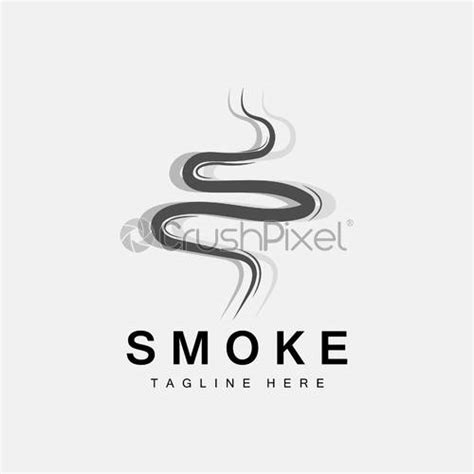 Steam Steam Logo Vector Hot Evaporating Aroma Smell Line Illustration ...