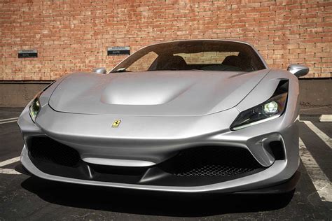 Rent The Ferrari F8 Tributo Silver In Miami