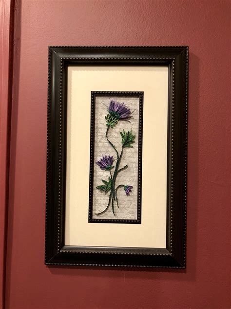 Quilled Thistles Knitting And Crochet Forum