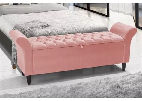 Recamier Baú Divã Paris Decorativo 1 30m Para Cama Casal Parcelamento