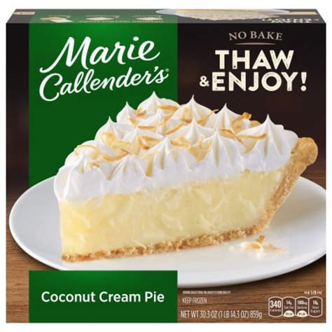 Marie Callender S Coconut Cream Pie Oz Pick N Save