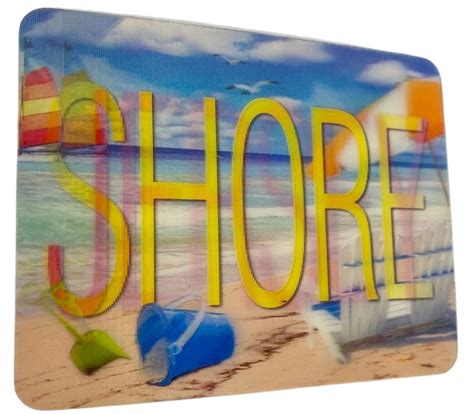 Jersey Shore Beach Days D Fridge Magnet