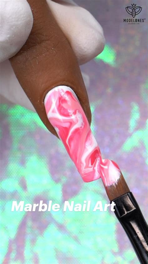 Marble Nail Art | Nail art, Gel nails, Nail designs