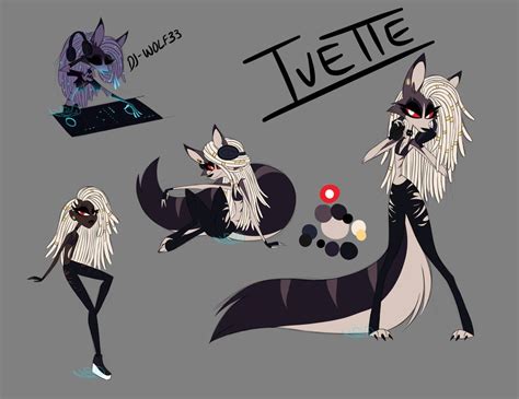 Oc Ivette Helluva Boss Concept Art By Vea V On Deviantart Arte