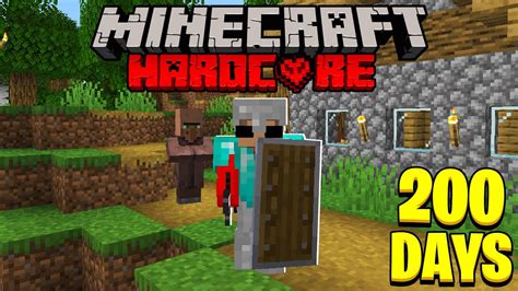 I Survived Days In Hardcore Minecraft Smp Youtube