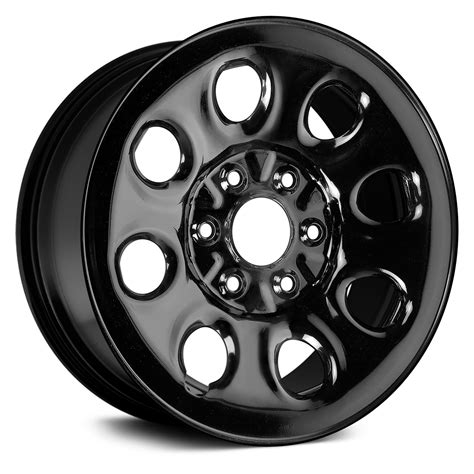 Dorman® 939 233 Black 17x75 Steel Factory Wheel