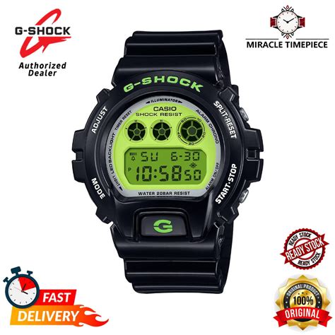 Casio G Shock Crazy Colors Series Dw Rcs Black Resin Band