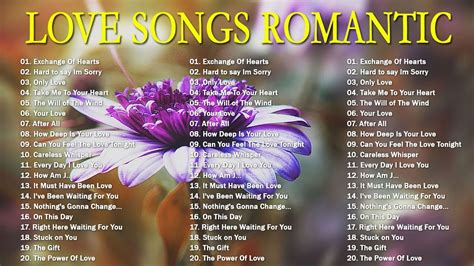 Best Romantic Love Songs Love Songs S S Playlist English