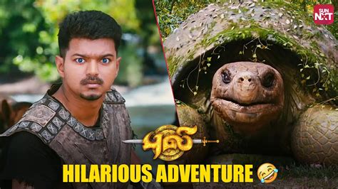 Thalapathy Vijays Hilarious Encounter Puli Shruthi Haasan Devi