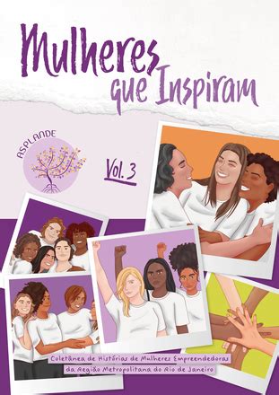 Capa E Book Mulheres Que Inspiram Vol Asplande