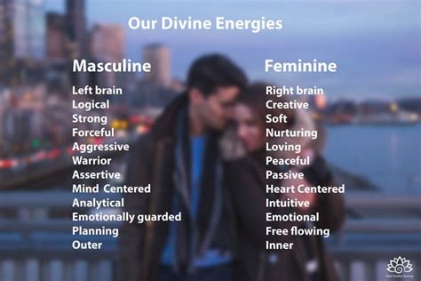 A Balancing Act The Masculine And Feminine Energies Within Us