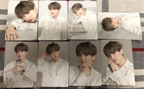 Bts Speak Yourself Tour The Final In Seoul Suga Mini Photocard Set