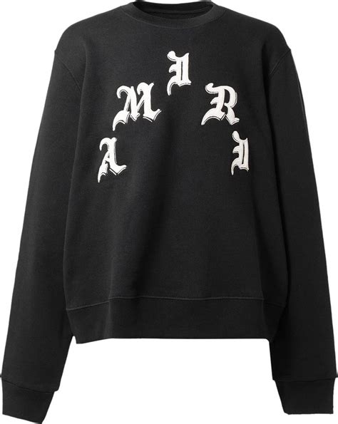 Amiri X Wes Lang X Logo Crew Black Goat