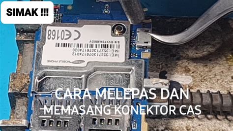 CARA GANTI MELEPAS DAN MEMASANG KONEKTOR CAS MENGGUNAKAN BLOWER