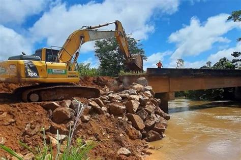 DER conclui obras em três pontes na região para sustentação das