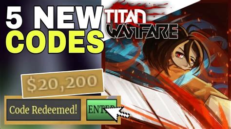 Titan Warfare Codes New Titan Warfare Codes Titan Warfare Code