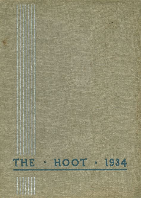 1934 yearbook from Park Ridge High School from Park ridge, New Jersey ...