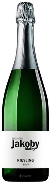 Jakoby Mathy Riesling Brut Vivino Canada