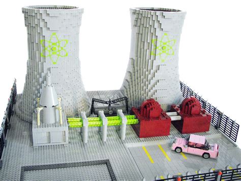 Springfield Nuclear Power Plant Lego Lego Replica Nuclear Power Plant