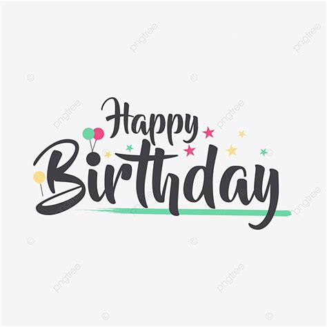 Happy Birthday Element Vector Hd Png Images Happy Birthday Sticker