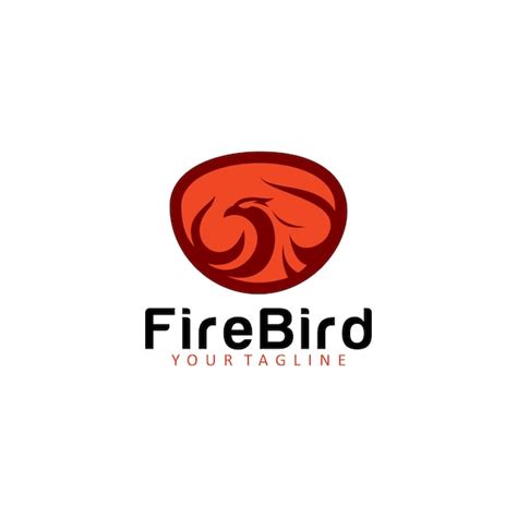 Premium Vector | Fire bird logo