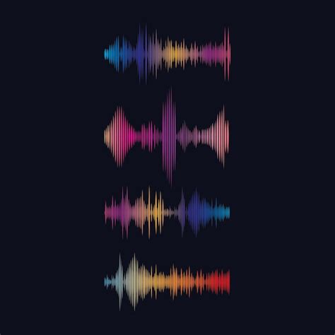 Premium Vector Sound Waves Vector Illustration