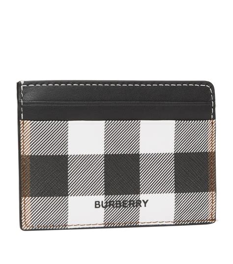 Burberry Check Print Card Holder Harrods Hk