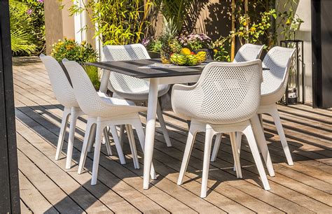 Ensemble Table Et Chaises De Jardin En Aluminium Personnes Dcb Garden