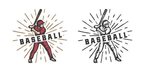 Vintage Baseball Logo Vector Art, Icons, and Graphics for Free Download