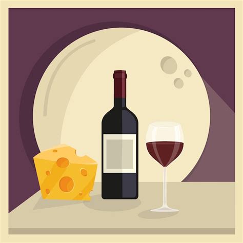 Free Vector | Wine illustration