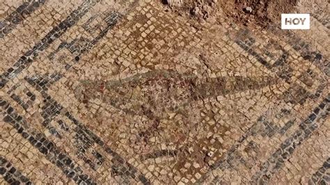 Las Excavaciones En La Huerta De Otero Sacan A La Luz El Gran Mosaico