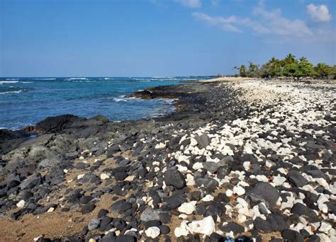 Makolea Black Sand Beach Kailua Kona Hawaii Beaches