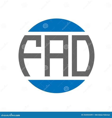 FAO Letter Logo Design on White Background. FAO Creative Initials ...