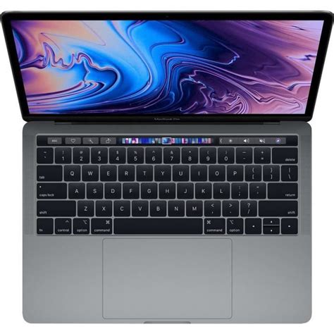 Macbook Pro 133 Retina Avec Touch Bar Intel Core I5 Ram 8go 256go Gris Sidéral