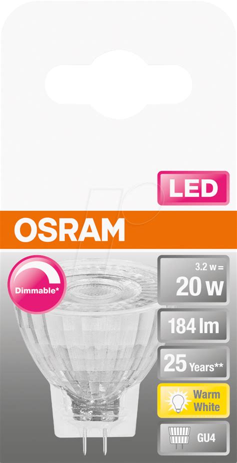 Osr 075433083 Led Strahler Superstar Gu4 3 2 W 184 Lm 2700 K