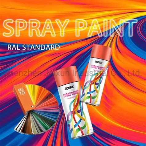 Ronfix Spray Paint Ral Standard, Custom Color Spray Paint (RAL ...