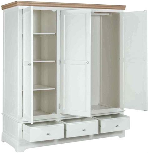 15 Collection Of White Wood Wardrobes