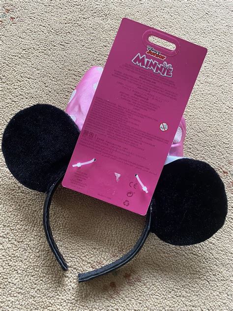 Walt Disney Land Minnie Mickey Mouse Ears Girl Dlp Main Attraction