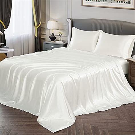 White Silk Sheets In All Size - TechBullion