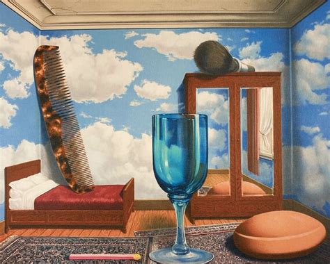 Ren Magritte Personal Values Hand Signed Lithograph Etsy