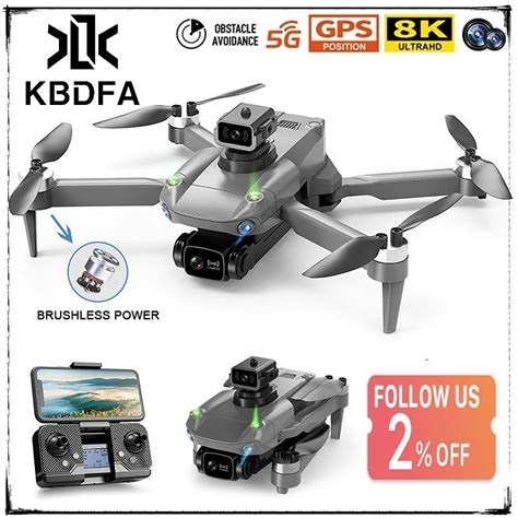 Kbdfa New S Professional Drone Camera Hd K K Vision Obstacle