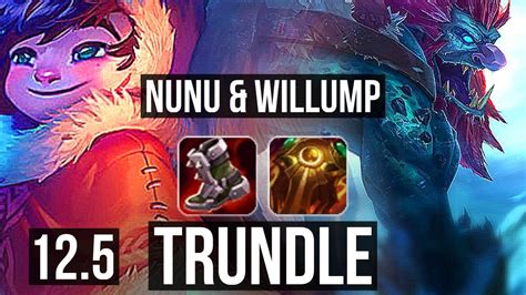 Nunu Vs Trundle Jng 3010 19m Mastery 800 Games Na Master