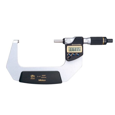 Quantumike Ip Digimatic Micrometer With Mm Rev Spindle