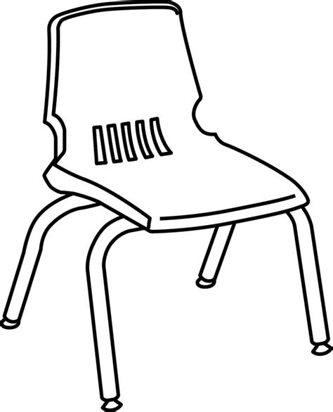 Free Chair Line Art, Download Free Chair Line Art png images, Free ...