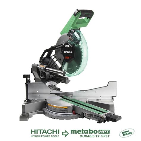 Hitachi Hitachi Power Tool 10 In 15 Amp Dual Bevel Sliding Folding