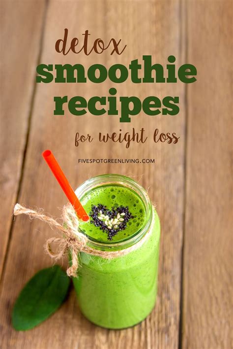 10 Detox Smoothie Recipes for Weight Loss