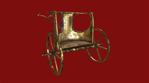 Golden Ancient Egyptian Chariot Buy Royalty Free 3d Model By Brittany