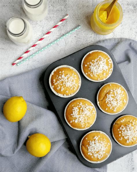 Lemon Curd Muffins The Italian Baker