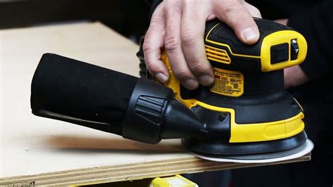 Dewalt Dcw210b 20v Max Xr 5 In Cordless Random Orbital Sander Youtube