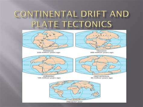 Ppt Continental Drift And Plate Tectonics Powerpoint Presentation